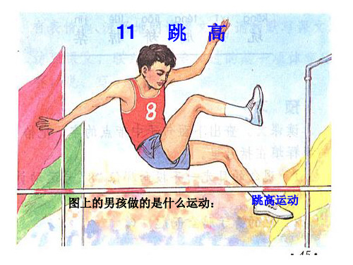 语文11 跳高(完)