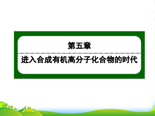 高中化学人教版选修五课件：53功能高分子材料PPT42张