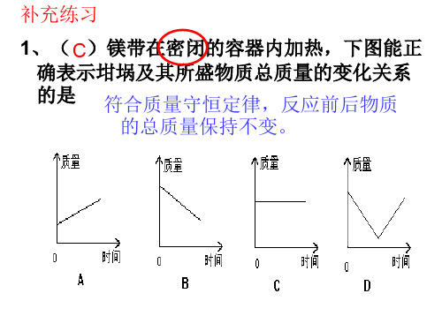 科粤2011课标版初中化学九年级上册第四章4.4 化学方程式(共18张PPT)