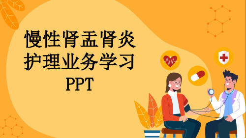 慢性肾盂肾炎护理业务学习PPT