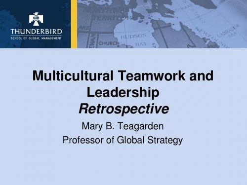 Multicultural_Teamwork_and_Leadership_Retrospective