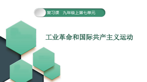 人教版九年级上册历史第七单元复习课工业革命与国际工人运动