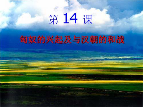 匈奴的兴起及与汉朝的和战 PPT课件16 人教版