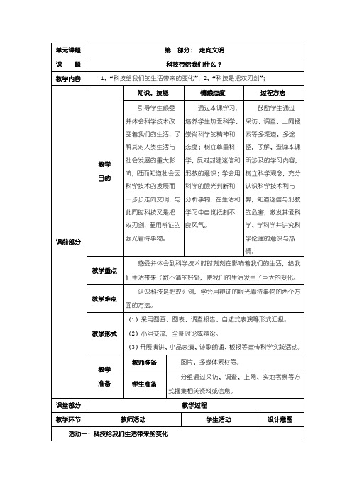 1-1科技带给我们什么