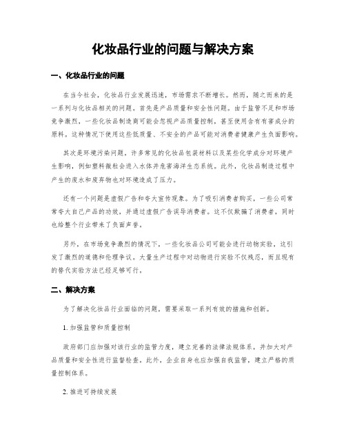 化妆品行业的问题与解决方案 (3)