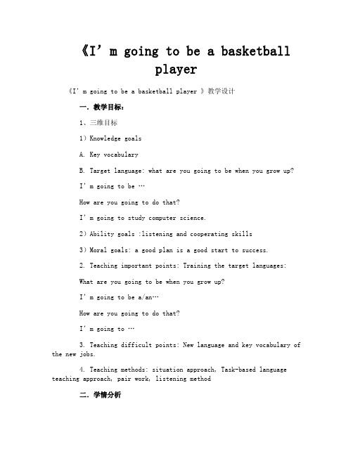 《I’mgoingtobeabasketballplayer