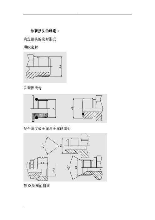 常用接头标准选用方法PARKER