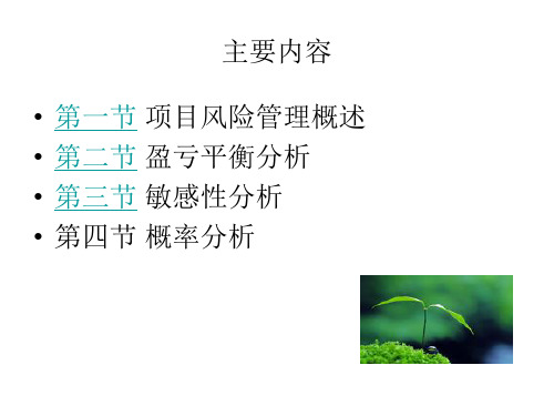 项目风险管理教材PPT51页(1).ppt