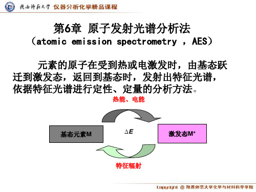 第六章原子发射光谱法