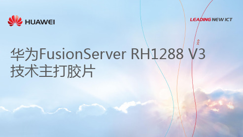 华为FusionServer RH1288 V3 技术主打胶片