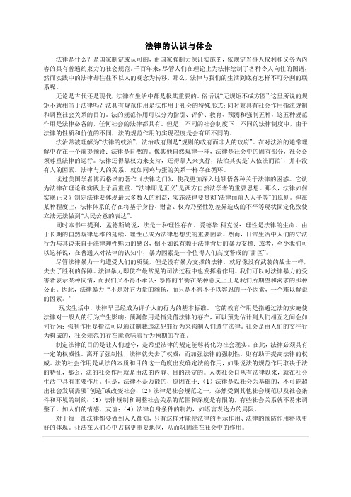 法律之门