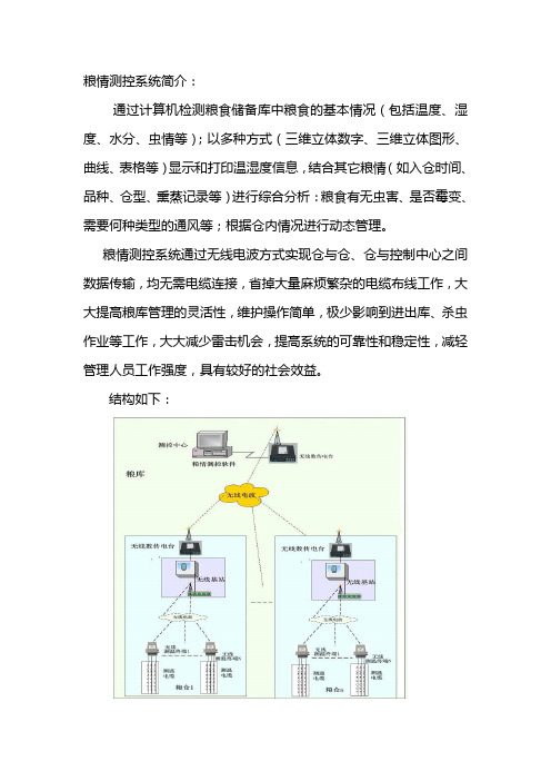 粮情测控系统简介