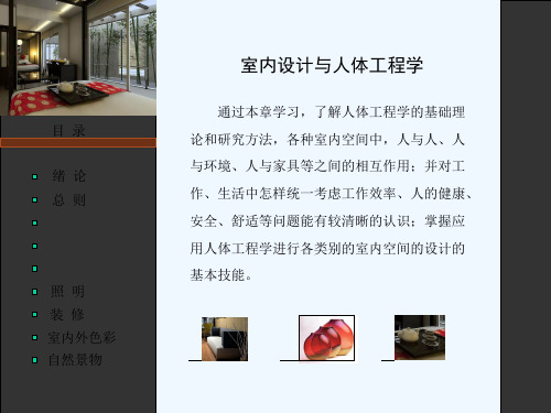 人机工程学课件 PPT