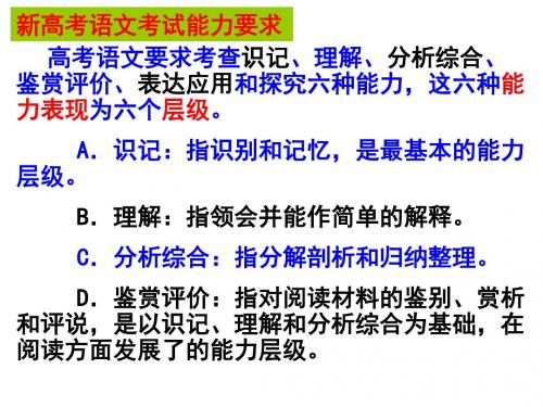 高考语文复习-语音 共32页PPT资料