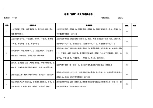 1导医、考核标准Doc2