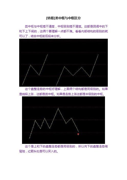 [转载]类中枢与中枢区分