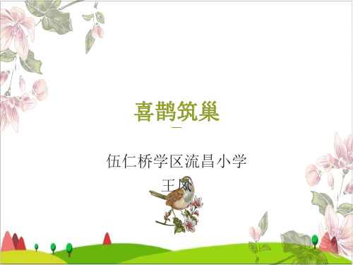 三年级下册科学PPT课件 - 第十一课 喜鹊筑巢 冀教版(共10张PPT)