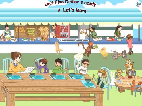 PEP人教版小学英语四年级上册《Unit5 Dinner's ready A Let's learn》教学课件