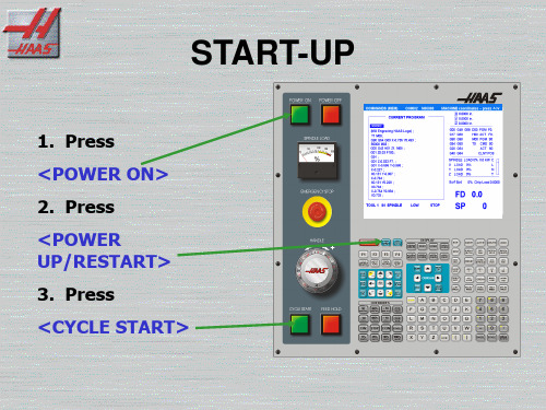 HAAS操作面板操作步骤及自动对刀系统应用