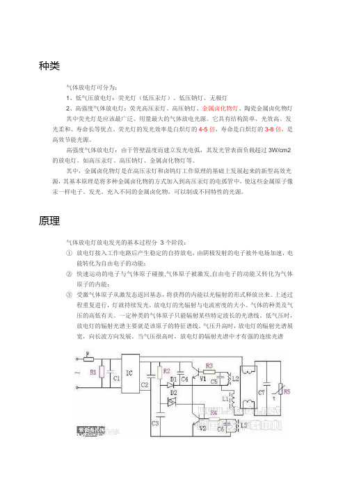 气体放电灯泡