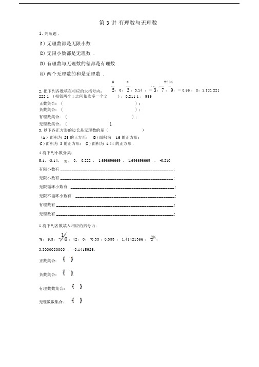 第3讲有理数与无理数.doc