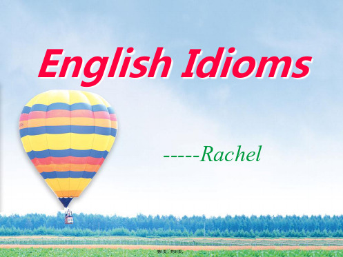 English-Idioms(共31张)