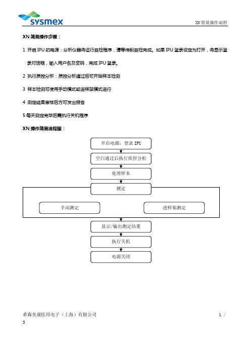 简易操作XN-2000