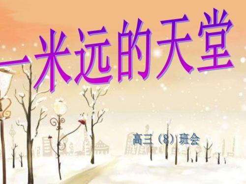 高考冲刺100天主题班会课件(精)