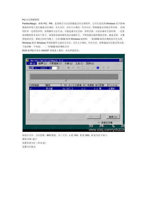 PQ分区图解教程