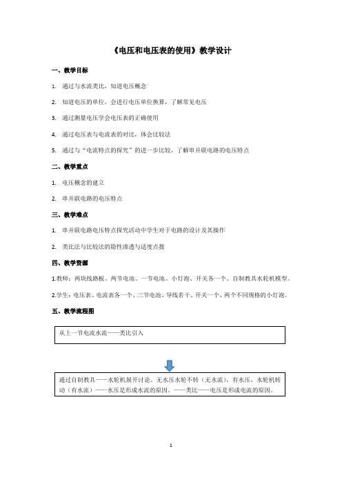 电压和电压表的使用 (1)