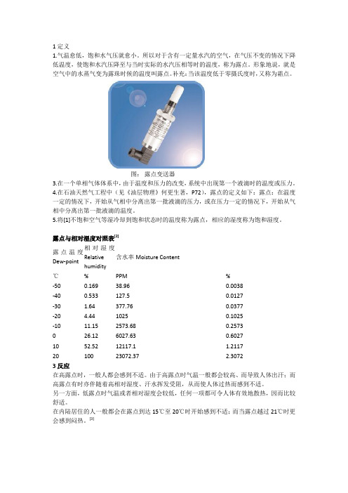 露点露点仪