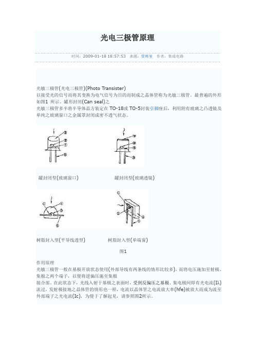 光敏三极管