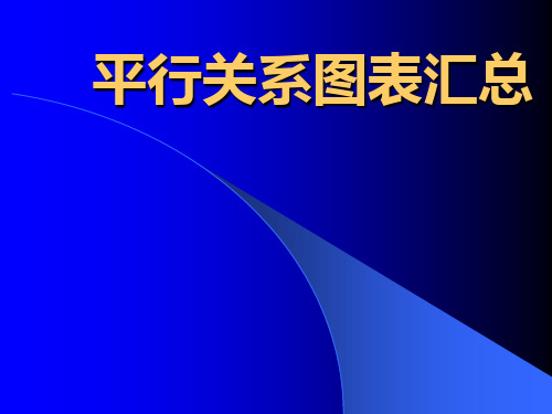 并列关系图表汇总