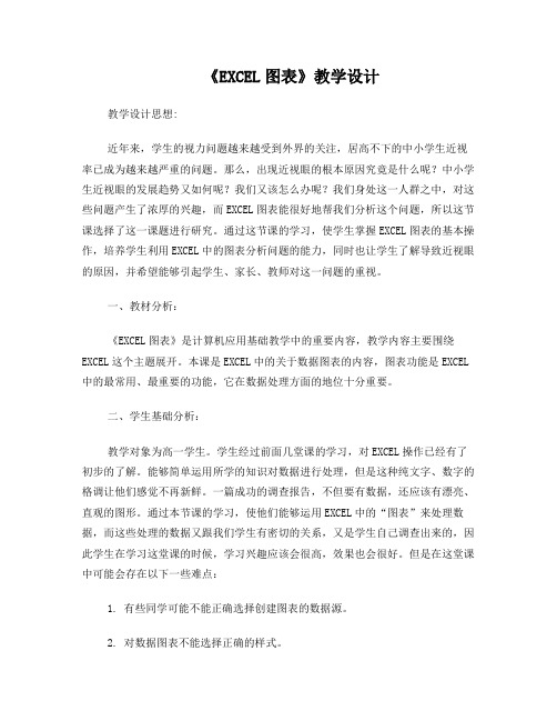 《EXCEL图表》教学设计