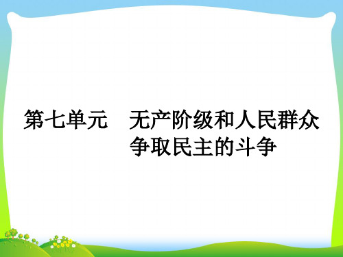 英国宪章运动-课件