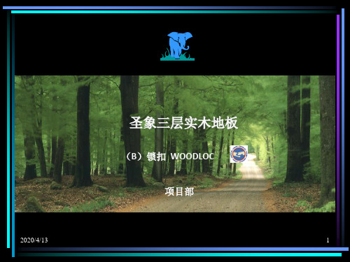 (完整版)圣象三层实木地板(二)Woodloc锁扣