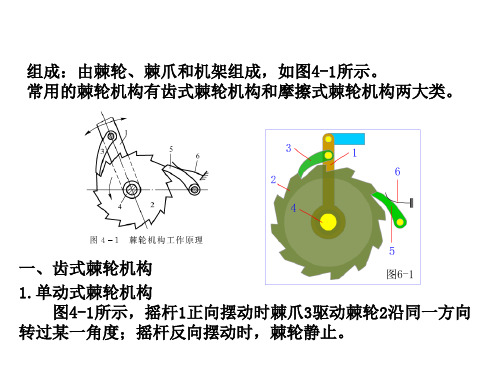 棘轮机构概述