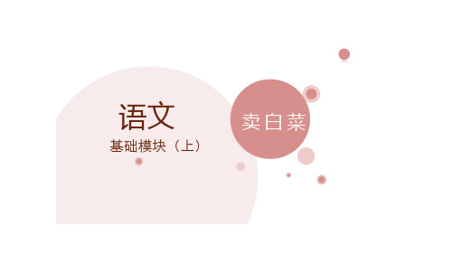第3课《卖白菜》