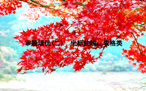 高考生物二轮复习审题培优(二)坐标曲线表格类课件高三全册生物课件