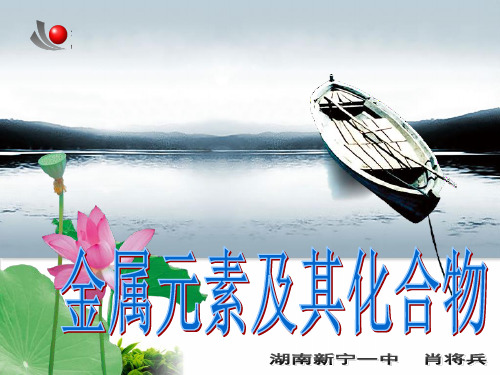 《金属元素及其化合物》PPT2 人教课标版