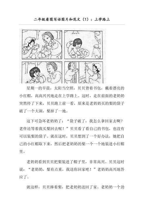 部编版二年级语文下册《看图写话》精品教案