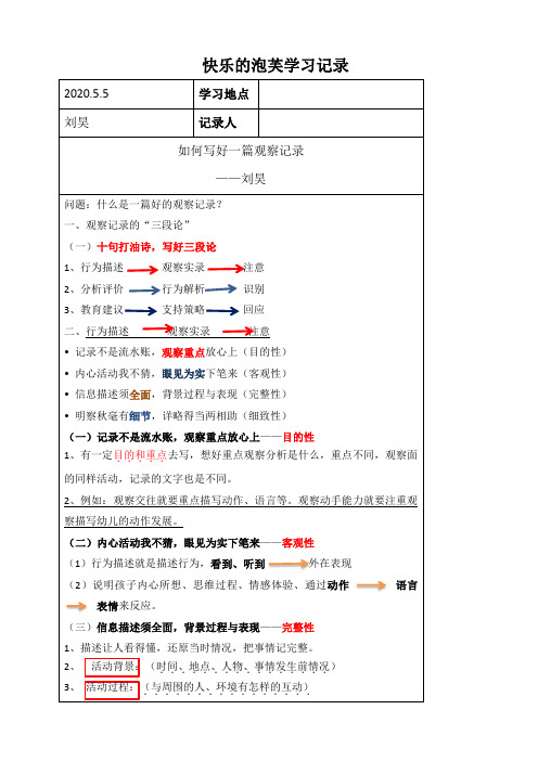 快乐的泡芙 学习记录