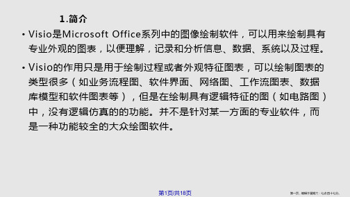 MicrosoftOfficeVisio简介学习课程