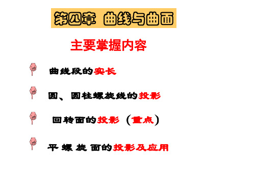 第四章  40曲线、曲面