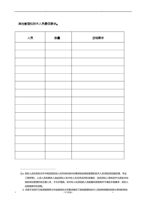 乡村公路工程施工招投标文件预算表