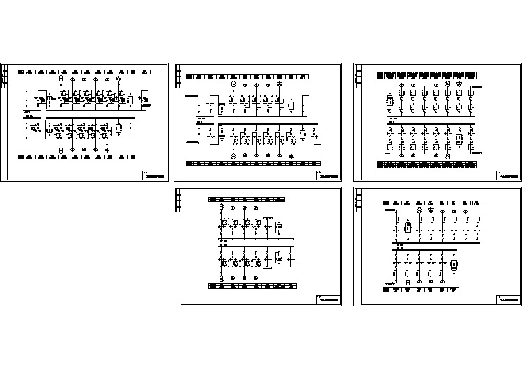 某工厂AC10kV供电系统设计图纸