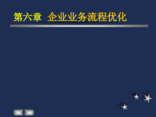 第六章企业业务流程优化