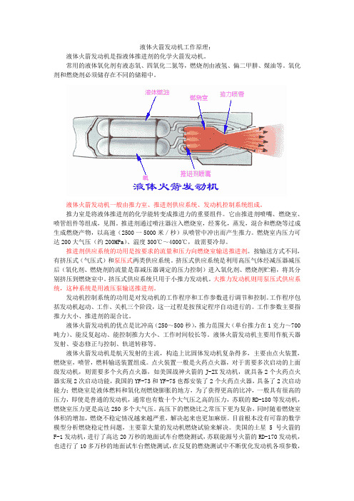 液体火箭发动机工作原理