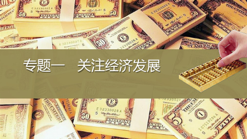 专题一 关注经济发展PPT课件