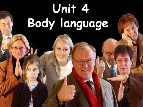 英语：必修4 Unit4 Body Language全单元课件(新人教版)